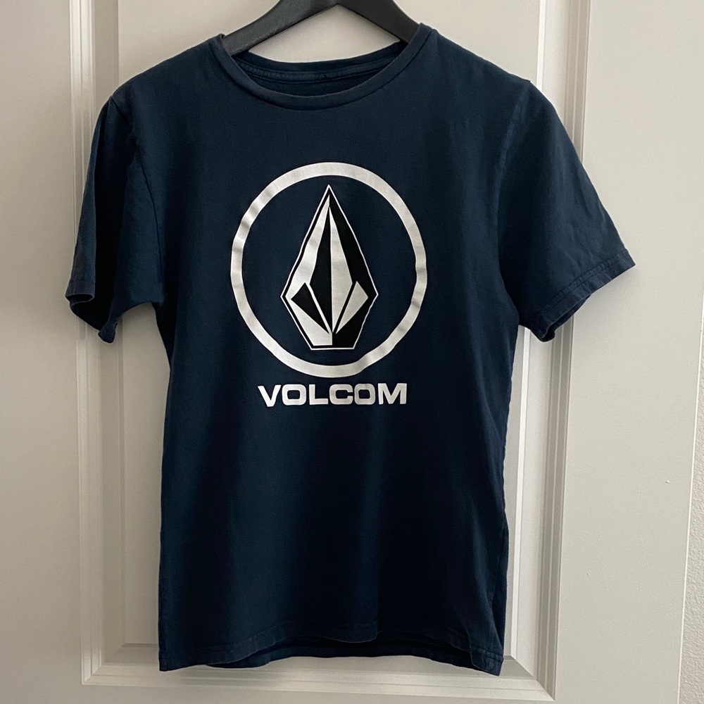 Volcom Kids Dark Blue Graphic Tee